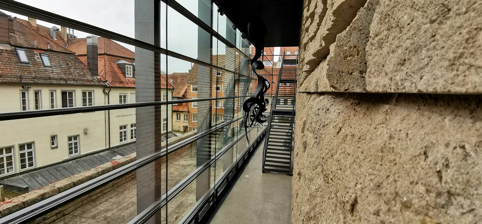 Maintenance technique en hauteur